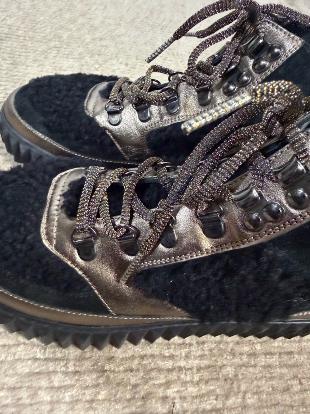 Voile Blanche Eva High-Top Platform Sneaker EU 39/ 8.5 - Picture 5 of 12
